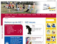 Tablet Screenshot of csgwillemdezwijger.nl